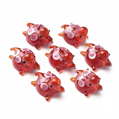 Handmade Lampwork Beads LAMP-T011-03-1