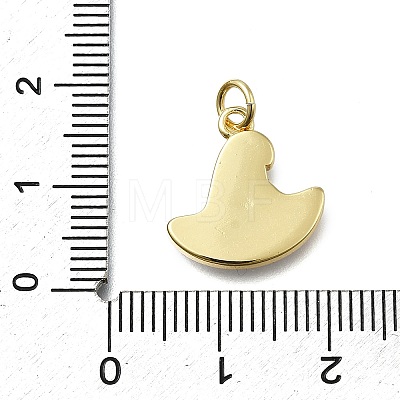 Brass Enamel Pendants KK-K400-23G-01-1