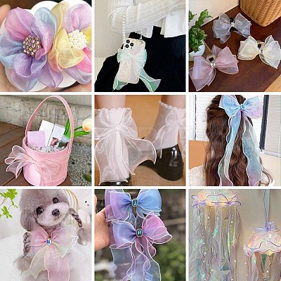Polyester Organza Ribbon SRIB-FZC0001-001A-1