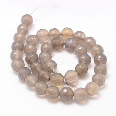 Natural Agate Bead Strands G-K155-D-6mm-F01-1