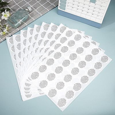 Coated Paper Label Stickers DIY-PH0013-13-1