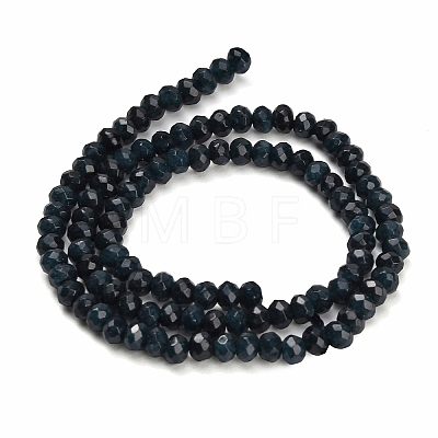 Dyed Natural White Jade Beads Strands GG-CBAF9EE-A08-3x4mm-1