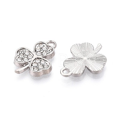 Alloy & Crystal Rhinestone Pendants PALLOY-T095-05P-1