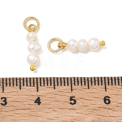Natural Cultured Freshwater Pearl Pendants PALLOY-JF05479-1