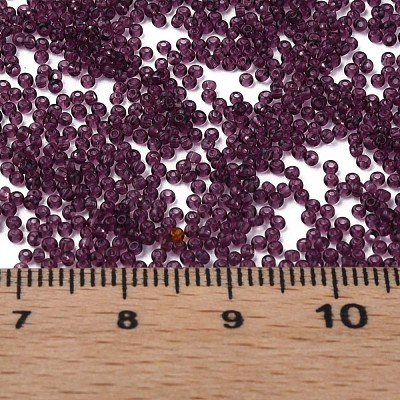 15/0 Transparent Czech Glass Seed Beads SEED-N004-004-19-1