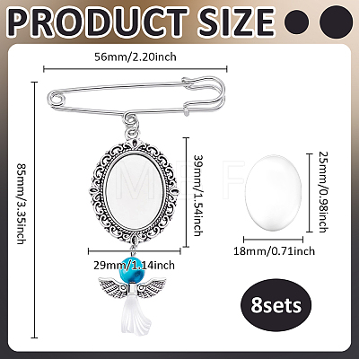 Iron Brooches JEWB-ME00006-1
