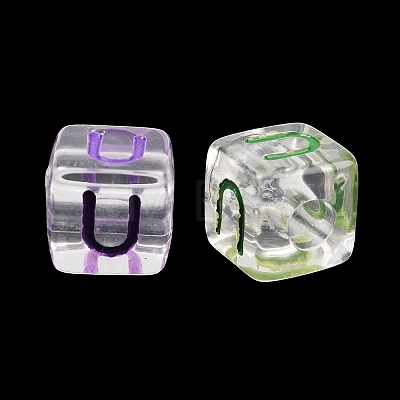 Acrylic European Beads MACR-I042-01U-1