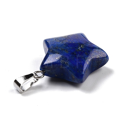 Natural Lapis Lazuli Pendants X-G-I319-01P-10-1
