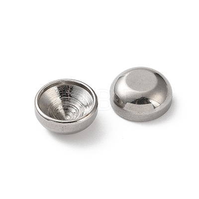 304 Stainless Steel Point Back Rhinestone Settings STAS-NH0001-05P-1