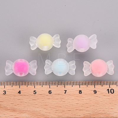 Transparent Acrylic Beads TACR-S152-13C-1