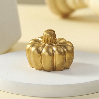 Pumpkin Shape Resin Name Card Holder HULI-PW0002-151A-1