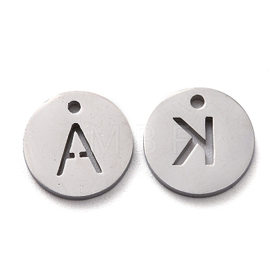 Non-Tarnish 304 Stainless Steel Charms STAS-P212-15P-M-1