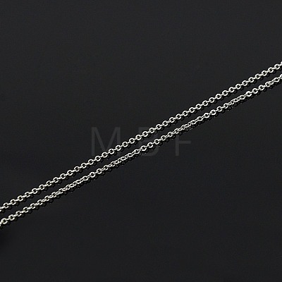 925 Sterling Silver Necklaces STER-M034-32B-1