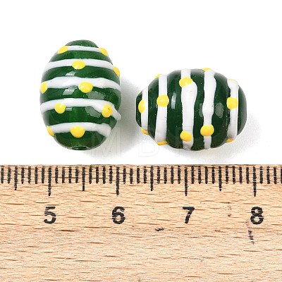 Glass Imitation Jade Beads GLAA-L051-02H-1