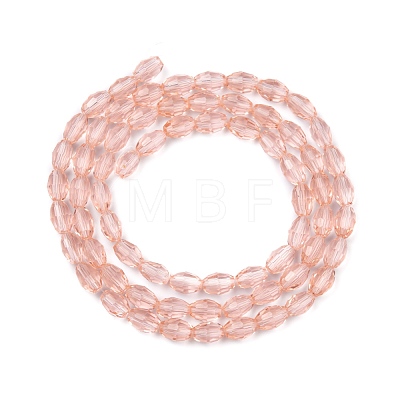Glass Beads Strands GC891Y-9-1