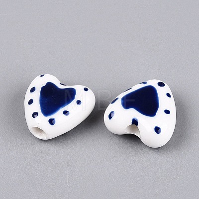 Handmade Porcelain Beads PORC-Q005-11A-1