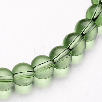 Glass Round Bead Strands GLAA-I028-8mm-10-1