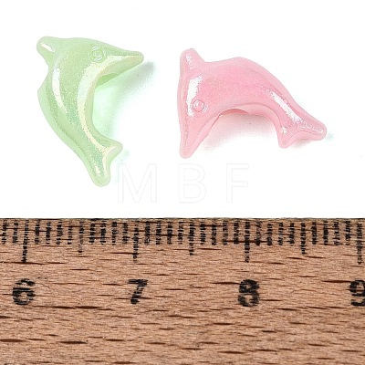 Opaque Plastic Beads KY-Q010-17-1
