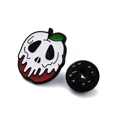 Halloween Theme Black Alloy Brooches JEWB-U002-04E-1