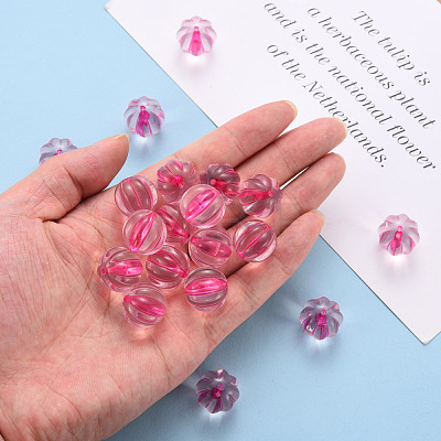 Transparent Acrylic Beads TACR-S154-19A-82-1