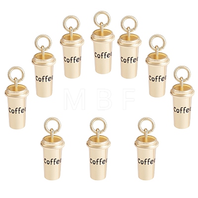 10Pcs Brass Pendants KK-SZ0006-19-1