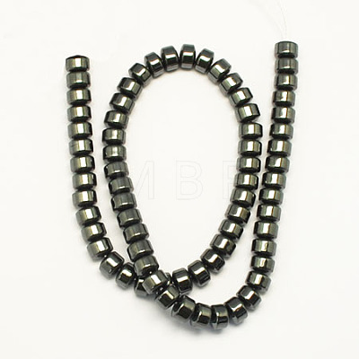 Non-magnetic Synthetic Hematite Beads Strands X-G-S093-1
