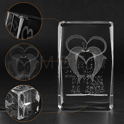 Transparent Glass Display Decorations DJEW-WH0010-41-1