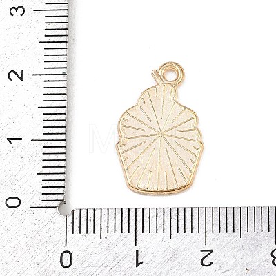 Valentine's Day Alloy Enamel Pendants ENAM-I084-01KCG-13-1