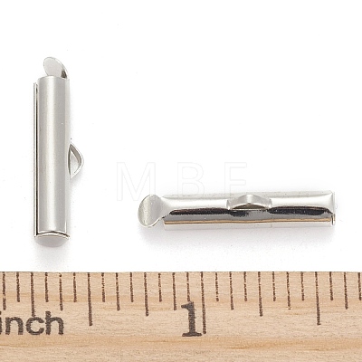 Iron Slide On End Clasp Tubes IFIN-R212-2.0cm-P-1
