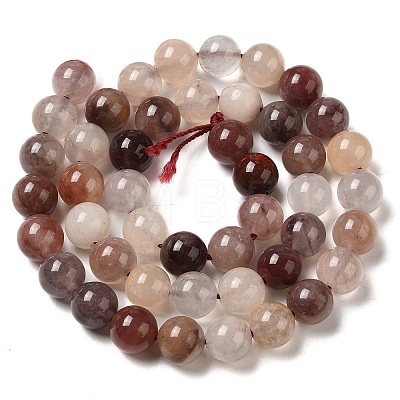 Natural Strawberry Quartz Beads Strands G-H298-A03-03-1