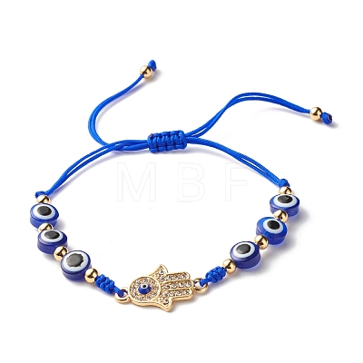 Handmade Polymer Clay Heishi Beads Stretch Bracelets Set BJEW-JB07349-04-1