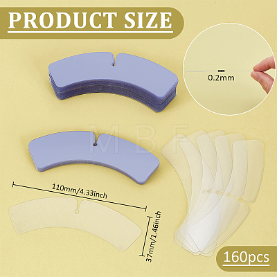 PVC Shirt Collar Shaping Support FIND-WH0159-20B-1