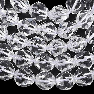 Synthetic Quartz Crystal Beads Strands G-Z119-A42-02-1