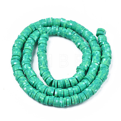 Handmade Polymer Clay Beads Strands CLAY-N008-010F-1