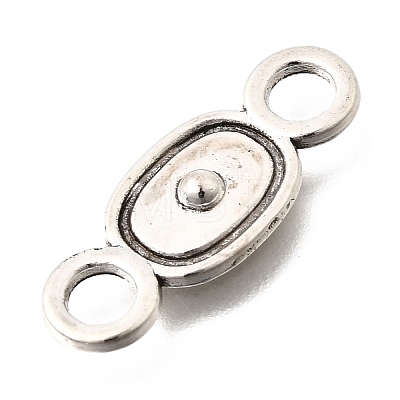 Tibetan Style Alloy Links Connector Charms FIND-D042-07A-AS-1