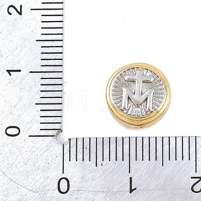 Religion Brass Beads KK-C170-28GP-05-1