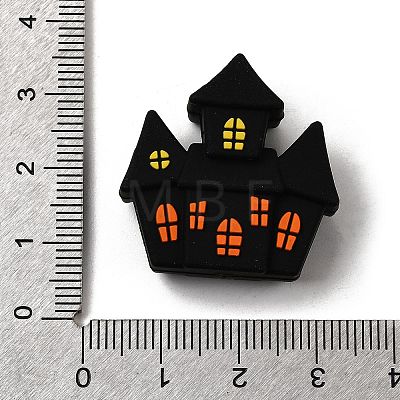 Halloween Silicone Focal Beads LS-SIL-P011-01G-1