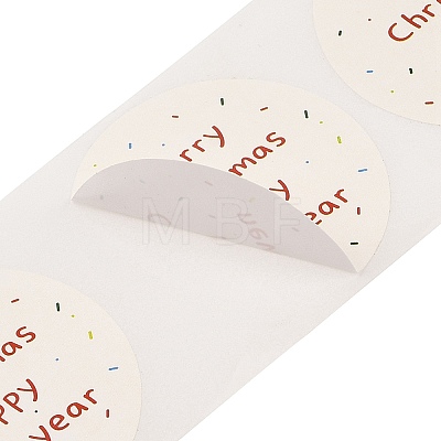 Christmas Theme Paper Self-Adhesive Stickers DIY-M070-08B-1