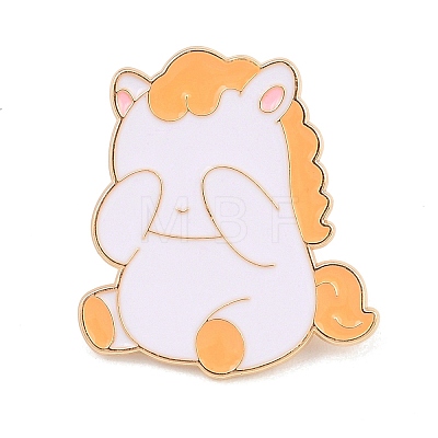 Horse Enamel Pins LS-JEWB-I057-05KCG-04-1