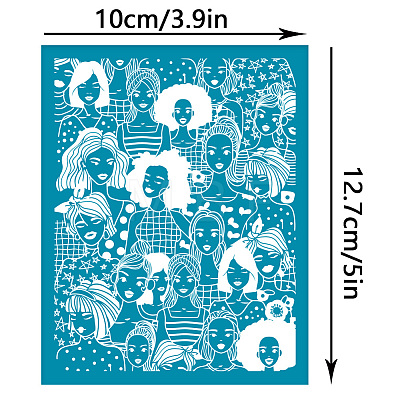 Silk Screen Printing Stencil DIY-WH0341-391-1