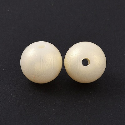 ABS Plastic Imitation Pearl Beads KY-F019-08B-01-1