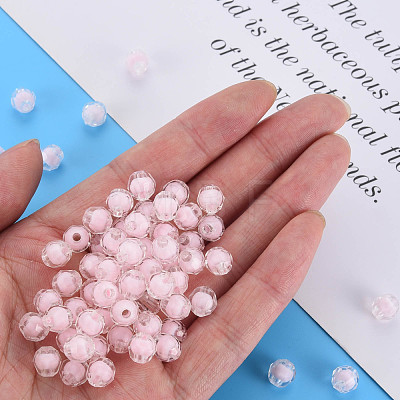 Transparent Acrylic Beads TACR-S152-17A-SS2112-1