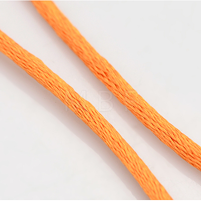 Macrame Rattail Chinese Knot Making Cords Round Nylon Braided String Threads NWIR-O001-A-13-1