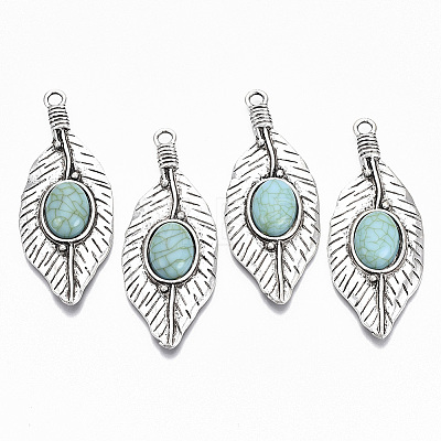 Tibetan Style Alloy Big Pendants LS-PALLOY-R113-012-RS-1