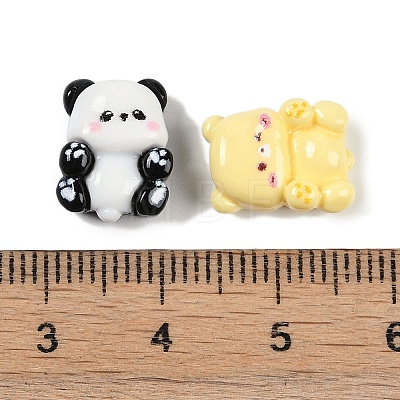 Opaque Resin Animals Decoden Cabochons CRES-M036-06-1