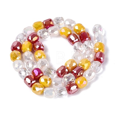 Electroplate Mixed Styles Glass Beads Strands EGLA-N022-13A-A05-1