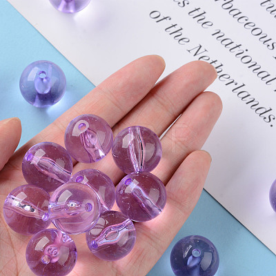 Transparent Acrylic Beads MACR-S370-A20mm-746-1