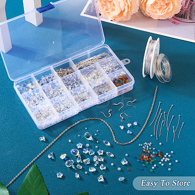 DIY Wire Wrap Earring Making Kit DIY-TA0004-87-1