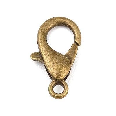 Zinc Alloy Lobster Claw Clasps X-E106-AB-NR-1