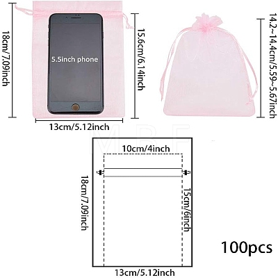 Organza Jewellery Storage Pouches OP-PH0001-38B-1